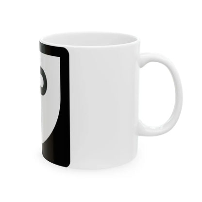 PR urban primary 1P (Puerto Rico) (Road Sign) White Coffee Mug - Go Mug Yourself