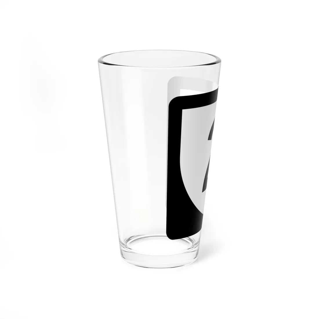 PR urban primary 2 (Puerto Rico) (Road Sign) Pint Glass 16oz - Go Mug Yourself