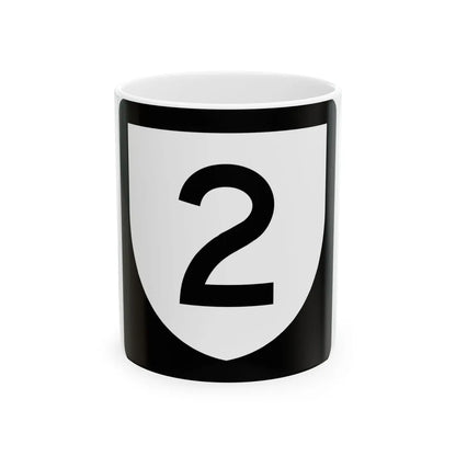 PR urban primary 2 (Puerto Rico) (Road Sign) White Coffee Mug 11oz - Go Mug Yourself