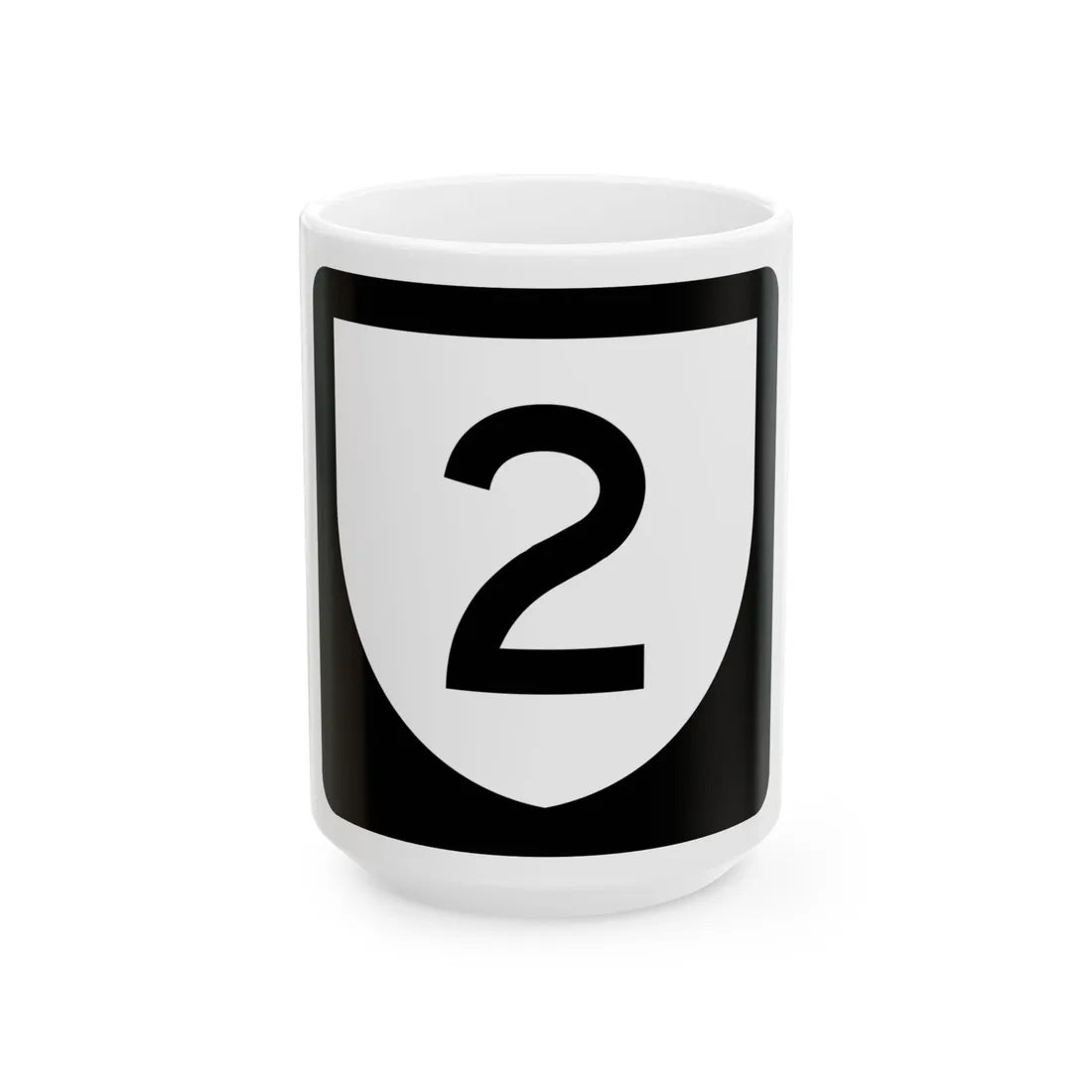 PR urban primary 2 (Puerto Rico) (Road Sign) White Coffee Mug 15oz - Go Mug Yourself