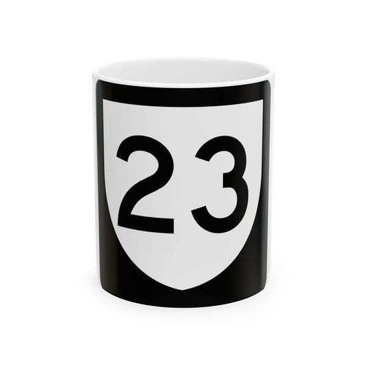 PR urban primary 23 (Puerto Rico) (Road Sign) White Coffee Mug 11oz - Go Mug Yourself