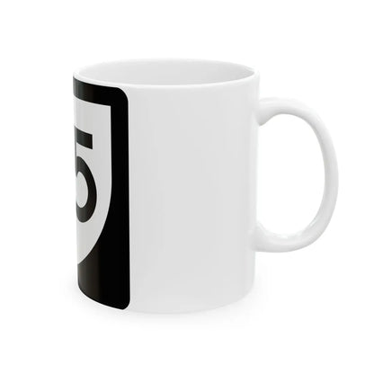 PR urban primary 25 (Puerto Rico) (Road Sign) White Coffee Mug - Go Mug Yourself