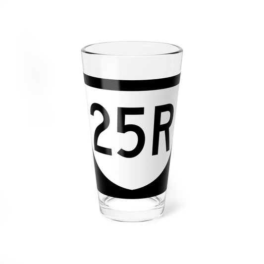 PR urban primary 25R (Puerto Rico) (Road Sign) Pint Glass 16oz 16oz - Go Mug Yourself