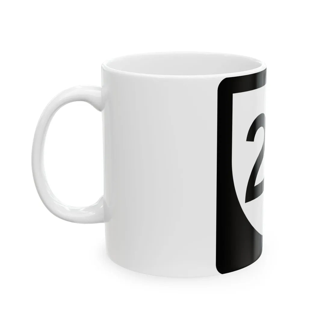 PR urban primary 26 (Puerto Rico) (Road Sign) White Coffee Mug - Go Mug Yourself