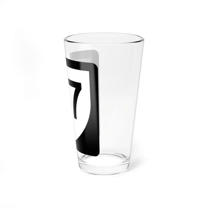PR urban primary 27 (Puerto Rico) (Road Sign) Pint Glass 16oz - Go Mug Yourself