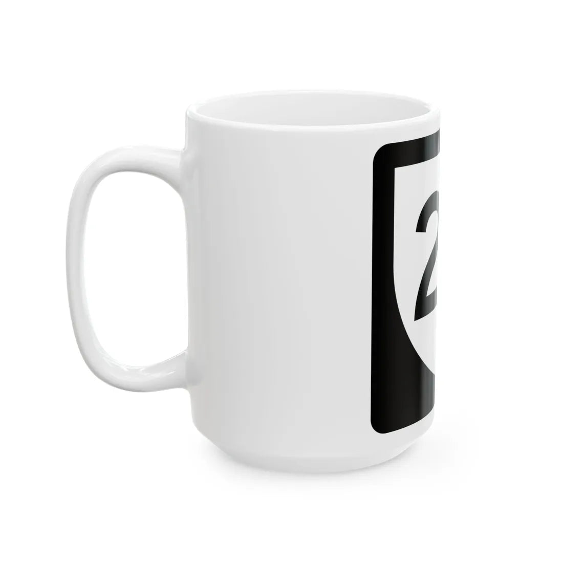 PR urban primary 27 (Puerto Rico) (Road Sign) White Coffee Mug - Go Mug Yourself