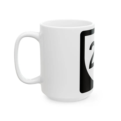 PR urban primary 27 (Puerto Rico) (Road Sign) White Coffee Mug - Go Mug Yourself