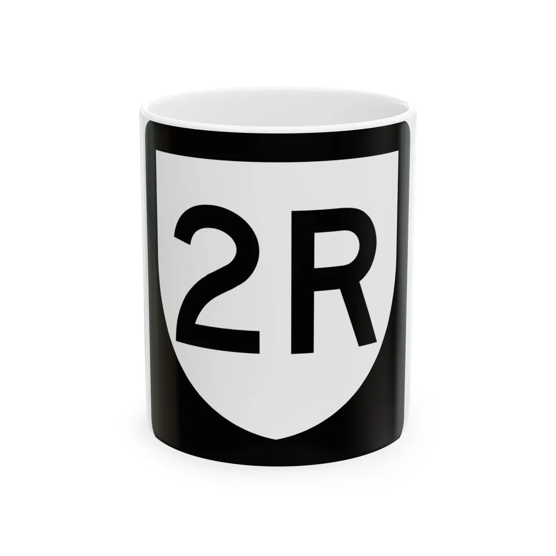 PR urban primary 2R (Puerto Rico) (Road Sign) White Coffee Mug 11oz - Go Mug Yourself