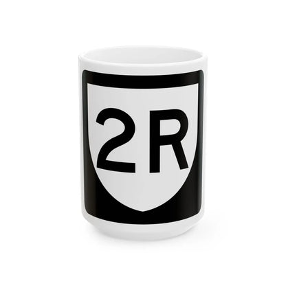 PR urban primary 2R (Puerto Rico) (Road Sign) White Coffee Mug 15oz - Go Mug Yourself
