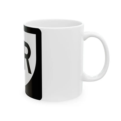 PR urban primary 2R (Puerto Rico) (Road Sign) White Coffee Mug - Go Mug Yourself