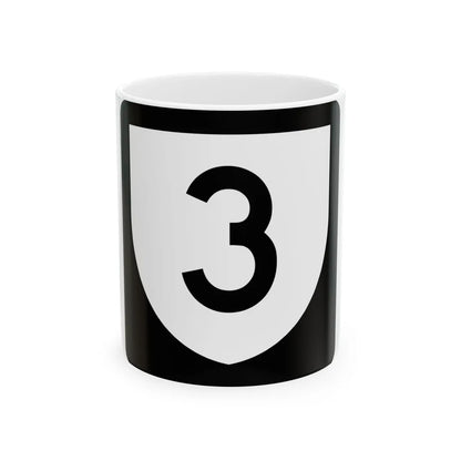 PR urban primary 3 (Puerto Rico) (Road Sign) White Coffee Mug 11oz - Go Mug Yourself