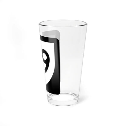 PR urban primary 39 (Puerto Rico) (Road Sign) Pint Glass 16oz - Go Mug Yourself