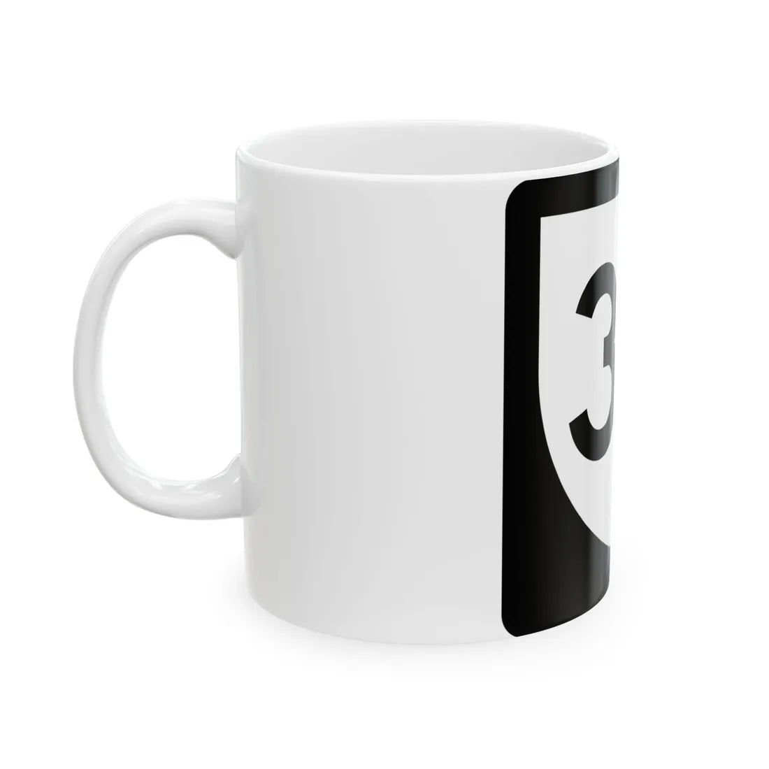 PR urban primary 39 (Puerto Rico) (Road Sign) White Coffee Mug - Go Mug Yourself