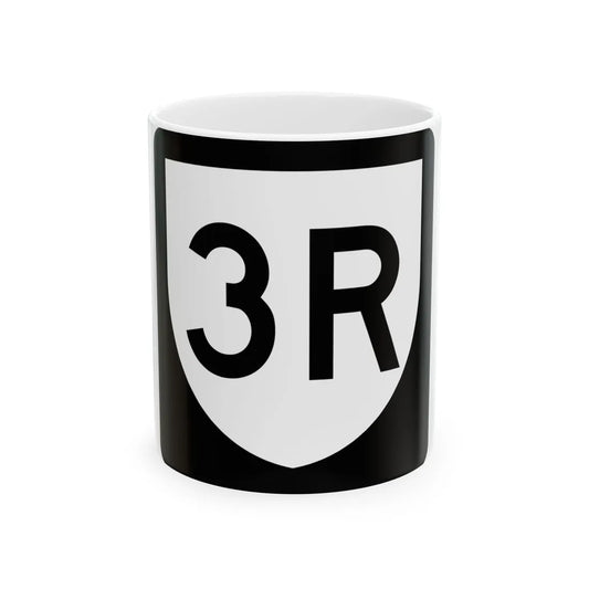 PR urban primary 3R (Puerto Rico) (Road Sign) White Coffee Mug 11oz - Go Mug Yourself