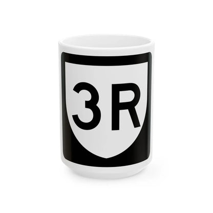 PR urban primary 3R (Puerto Rico) (Road Sign) White Coffee Mug 15oz - Go Mug Yourself