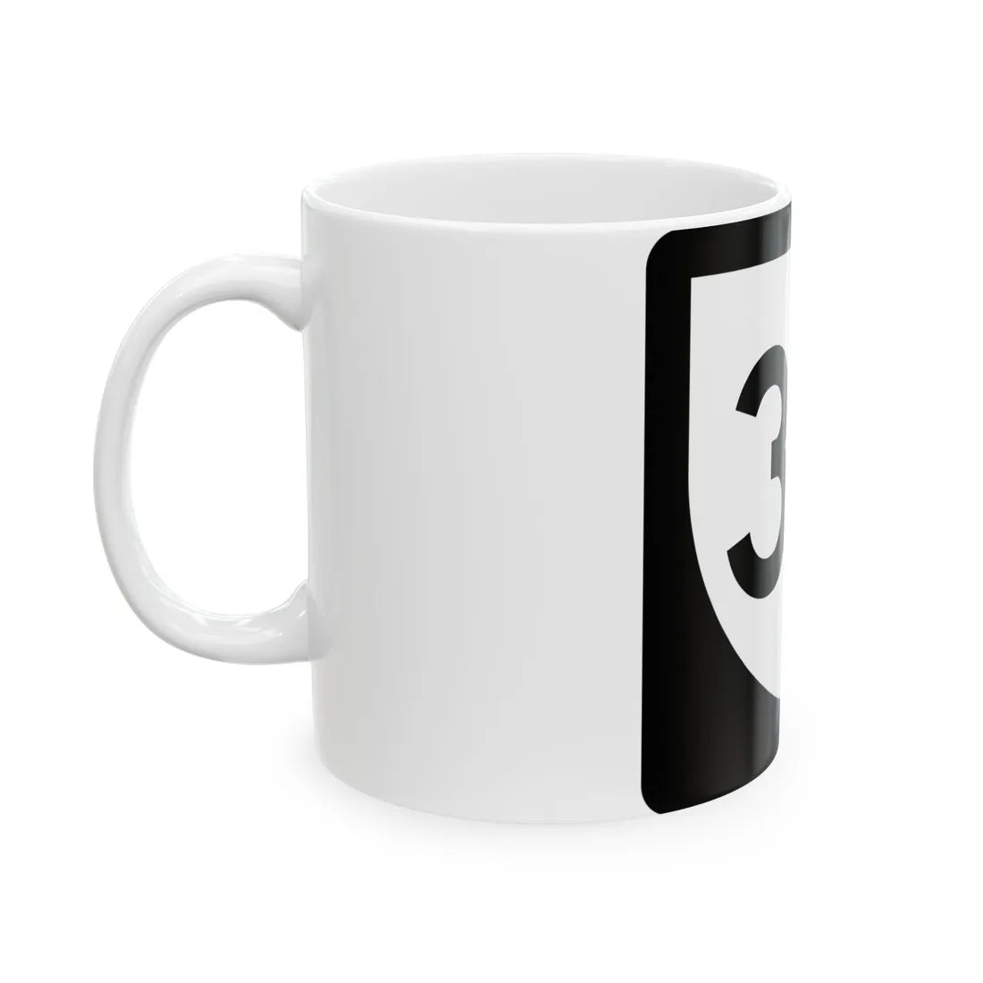 PR urban primary 3R (Puerto Rico) (Road Sign) White Coffee Mug - Go Mug Yourself