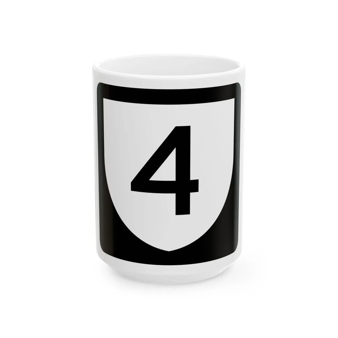 PR urban primary 4 (Puerto Rico) (Road Sign) White Coffee Mug 15oz - Go Mug Yourself