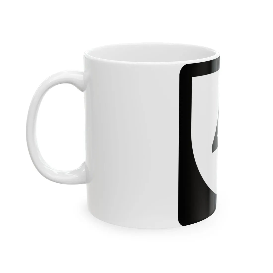 PR urban primary 4 (Puerto Rico) (Road Sign) White Coffee Mug - Go Mug Yourself