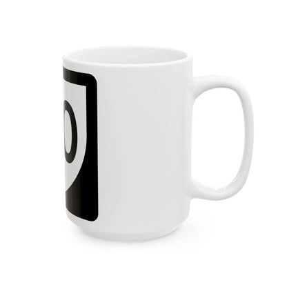 PR urban primary 40 (Puerto Rico) (Road Sign) White Coffee Mug - Go Mug Yourself