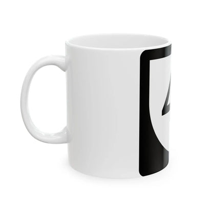 PR urban primary 41 (Puerto Rico) (Road Sign) White Coffee Mug - Go Mug Yourself