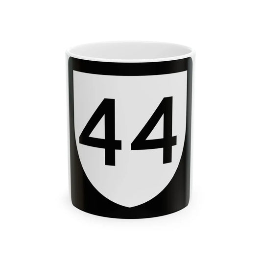 PR urban primary 44 (Puerto Rico) (Road Sign) White Coffee Mug 11oz - Go Mug Yourself