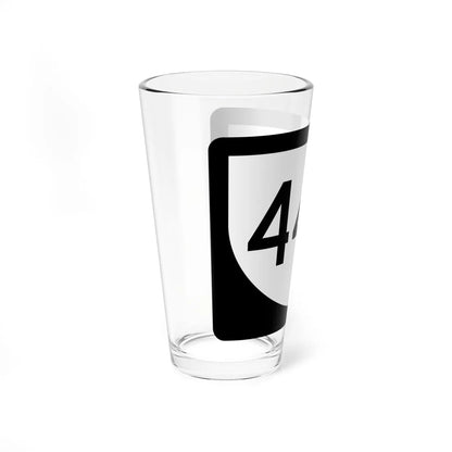 PR urban primary 444 (Puerto Rico) (Road Sign) Pint Glass 16oz - Go Mug Yourself