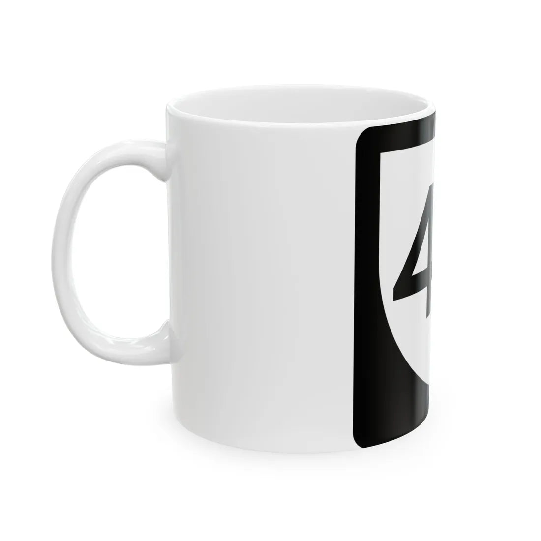 PR urban primary 46 (Puerto Rico) (Road Sign) White Coffee Mug - Go Mug Yourself