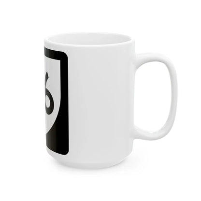 PR urban primary 46 (Puerto Rico) (Road Sign) White Coffee Mug - Go Mug Yourself