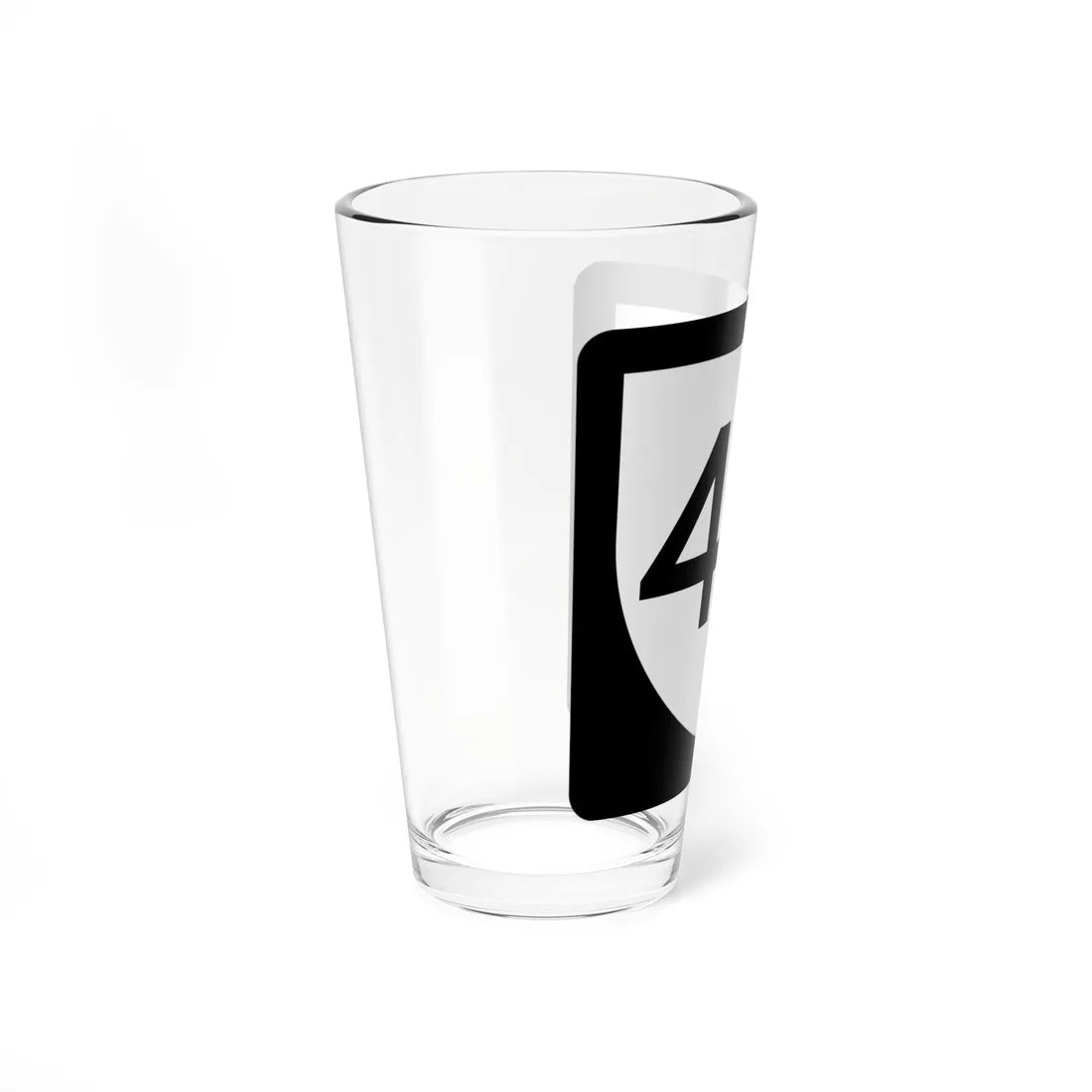 PR urban primary 48 (Puerto Rico) (Road Sign) Pint Glass 16oz - Go Mug Yourself
