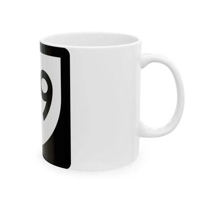 PR urban primary 49 (Puerto Rico) (Road Sign) White Coffee Mug - Go Mug Yourself