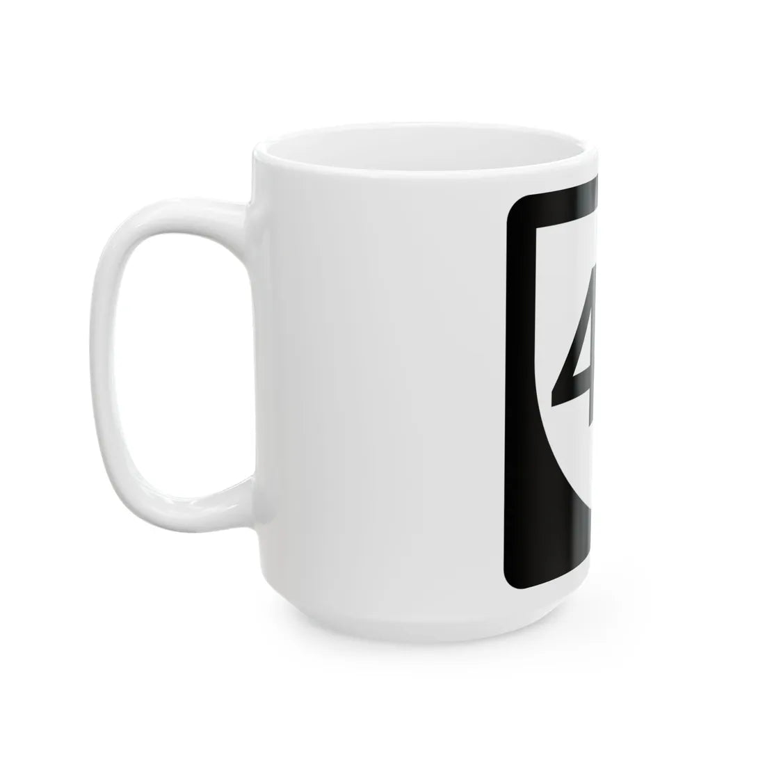 PR urban primary 49 (Puerto Rico) (Road Sign) White Coffee Mug - Go Mug Yourself