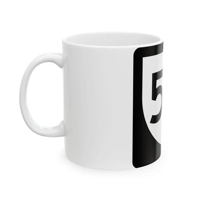 PR urban primary 50 (Puerto Rico) (Road Sign) White Coffee Mug - Go Mug Yourself