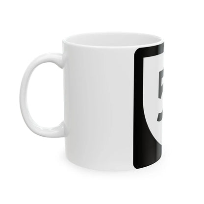 PR urban primary 51 (Puerto Rico) (Road Sign) White Coffee Mug - Go Mug Yourself