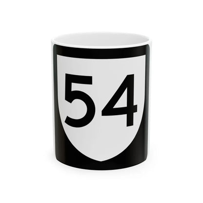 PR urban primary 54 (Puerto Rico) (Road Sign) White Coffee Mug 11oz - Go Mug Yourself