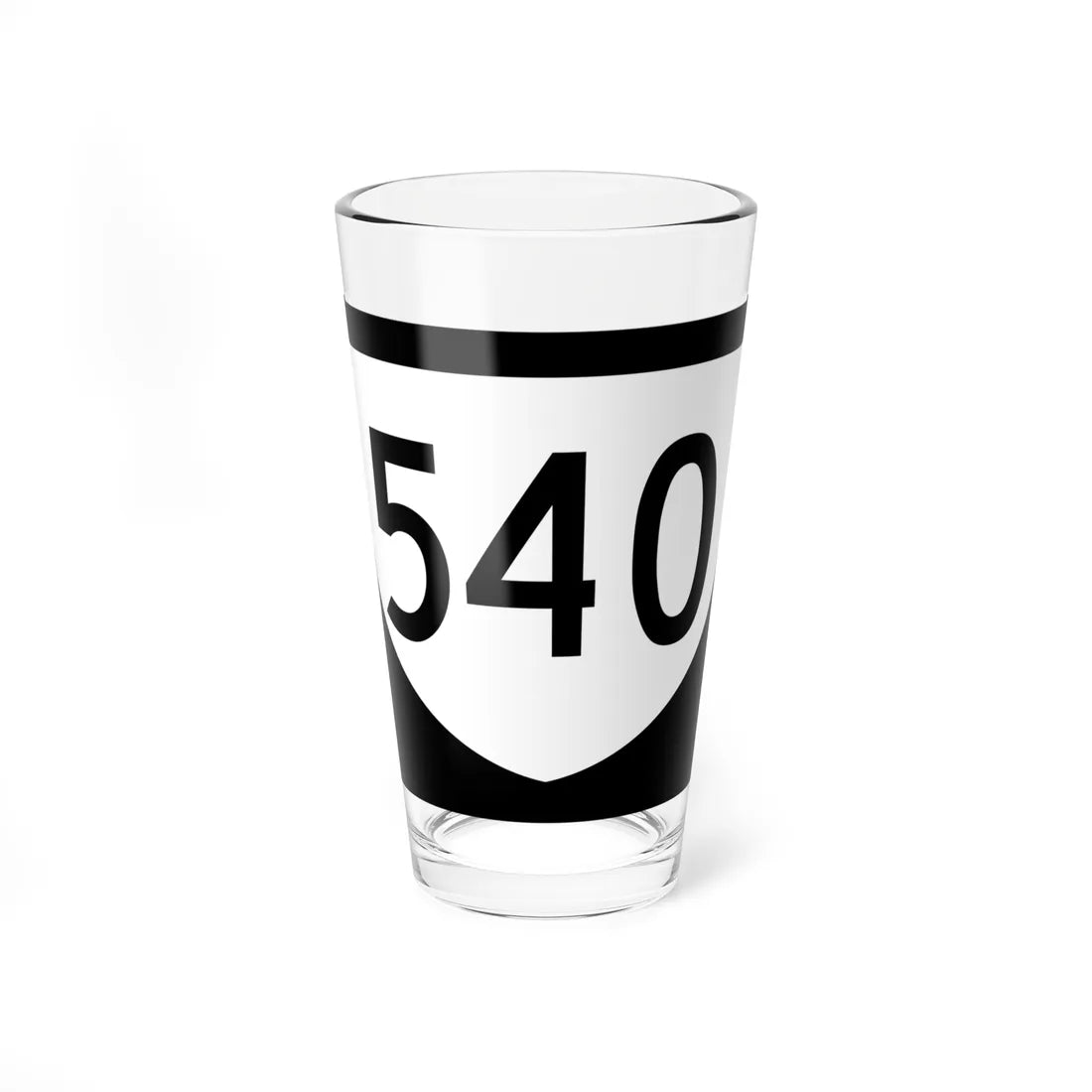 PR urban primary 540 (Puerto Rico) (Road Sign) Pint Glass 16oz 16oz - Go Mug Yourself