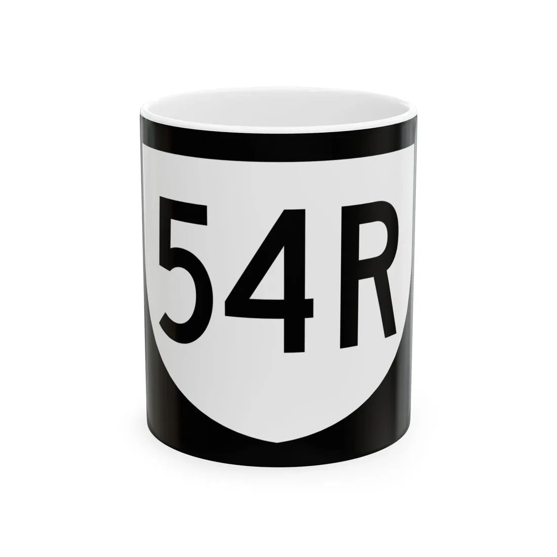 PR urban primary 54R (Puerto Rico) (Road Sign) White Coffee Mug 11oz - Go Mug Yourself