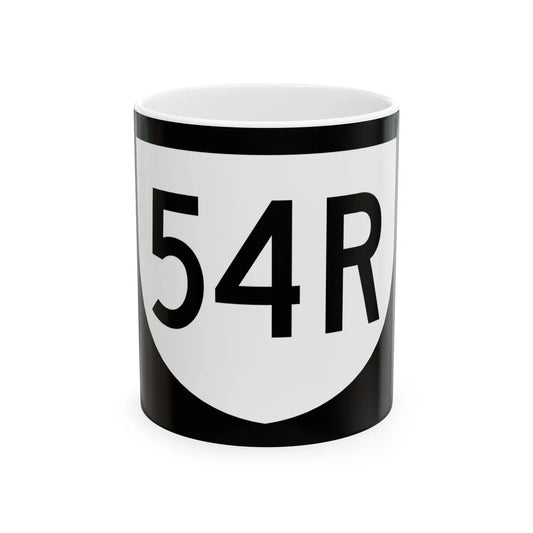 PR urban primary 54R (Puerto Rico) (Road Sign) White Coffee Mug 11oz - Go Mug Yourself