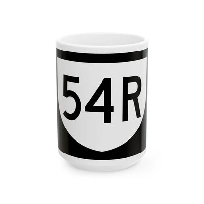 PR urban primary 54R (Puerto Rico) (Road Sign) White Coffee Mug 15oz - Go Mug Yourself