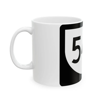PR urban primary 54R (Puerto Rico) (Road Sign) White Coffee Mug - Go Mug Yourself