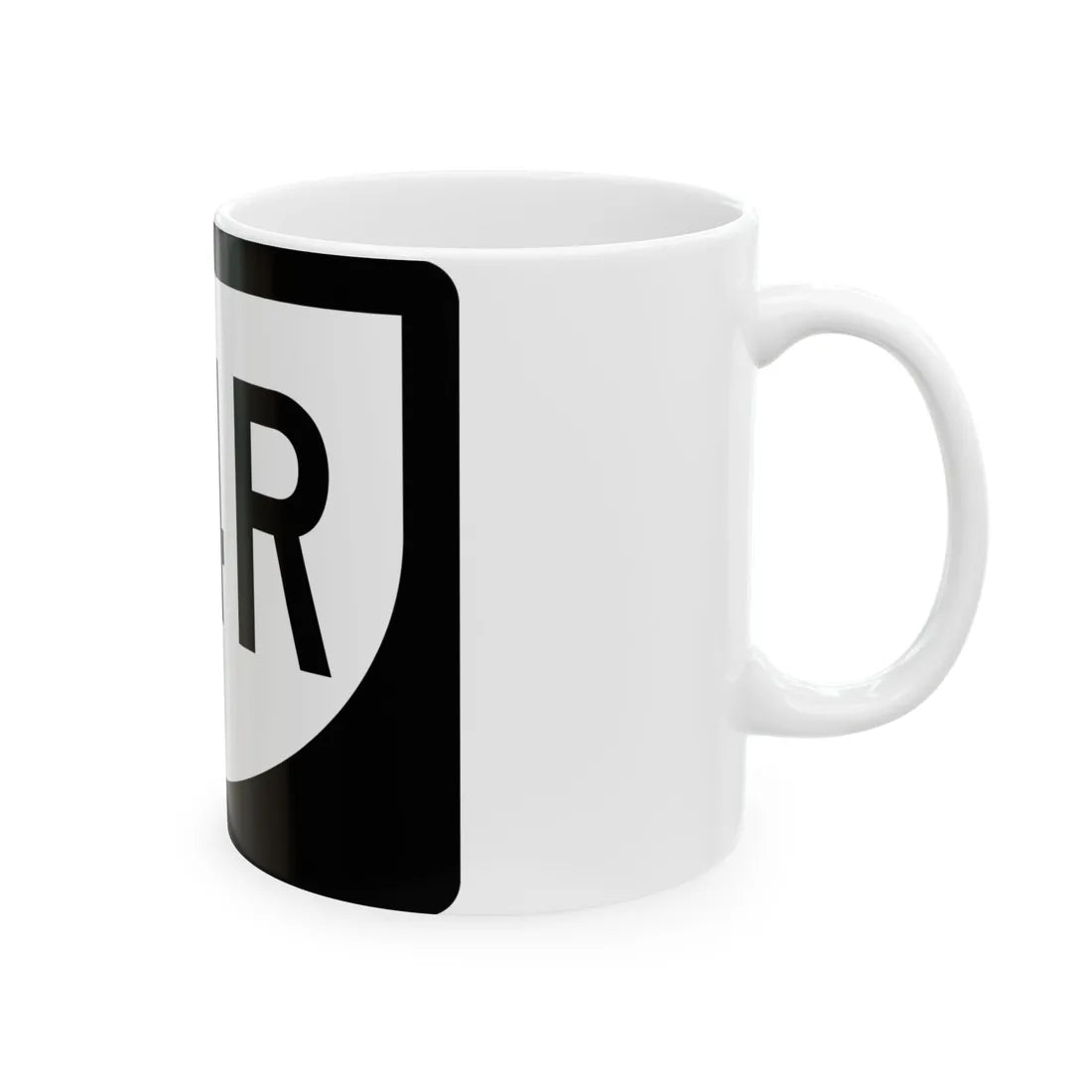 PR urban primary 54R (Puerto Rico) (Road Sign) White Coffee Mug - Go Mug Yourself