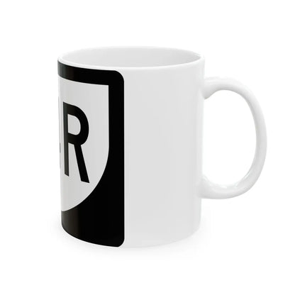 PR urban primary 54R (Puerto Rico) (Road Sign) White Coffee Mug - Go Mug Yourself