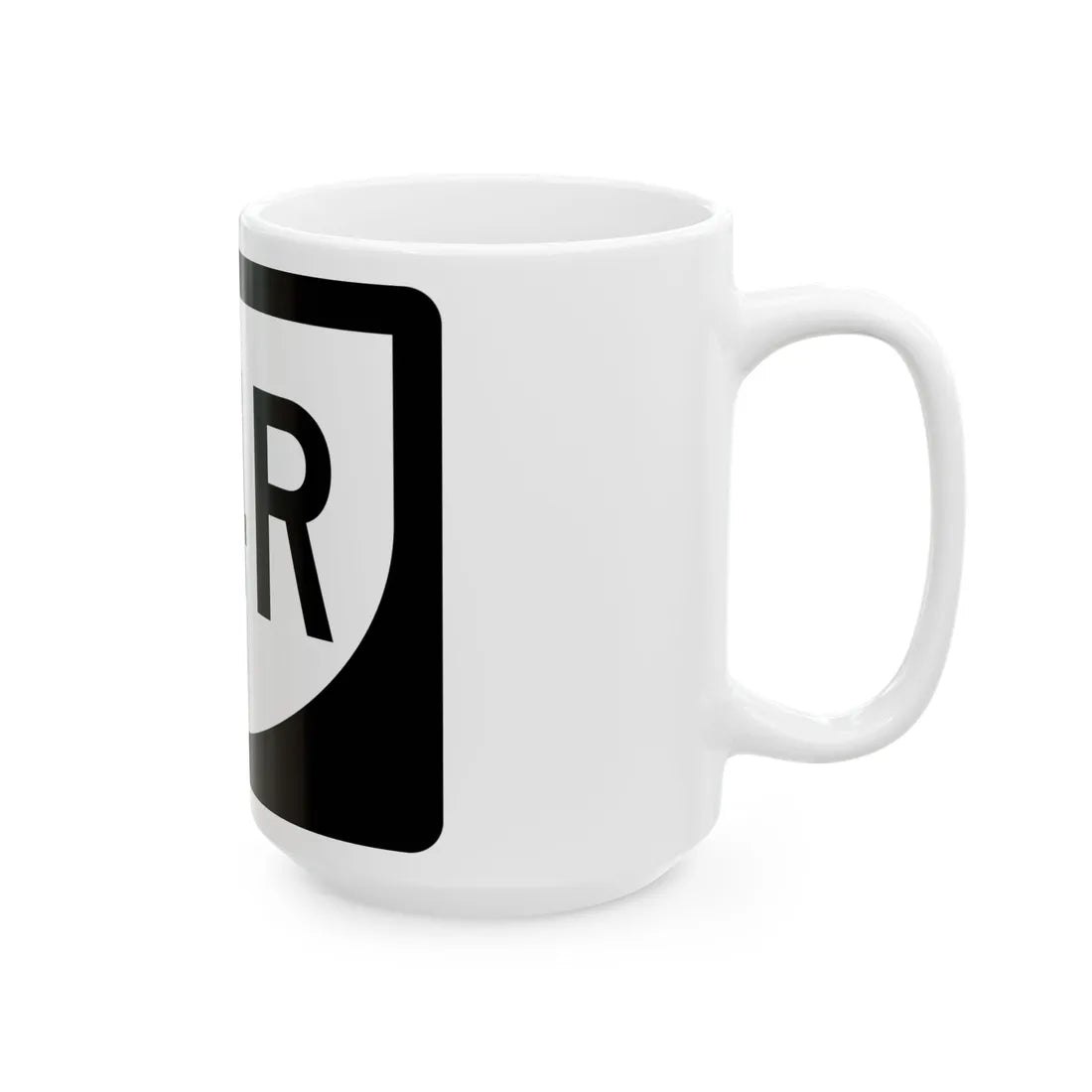 PR urban primary 54R (Puerto Rico) (Road Sign) White Coffee Mug - Go Mug Yourself