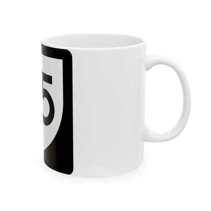 PR urban primary 55 (Puerto Rico) (Road Sign) White Coffee Mug - Go Mug Yourself
