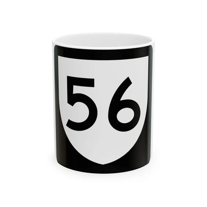PR urban primary 56 (Puerto Rico) (Road Sign) White Coffee Mug 11oz - Go Mug Yourself