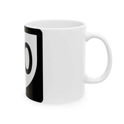 PR urban primary 60 (Puerto Rico) (Road Sign) White Coffee Mug - Go Mug Yourself