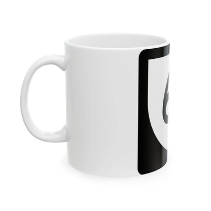PR urban primary 61 (Puerto Rico) (Road Sign) White Coffee Mug - Go Mug Yourself