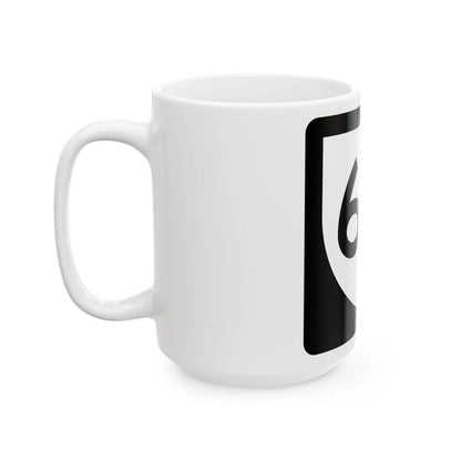 PR urban primary 65 (Puerto Rico) (Road Sign) White Coffee Mug - Go Mug Yourself