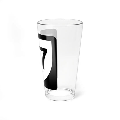 PR urban primary 67 (Puerto Rico) (Road Sign) Pint Glass 16oz - Go Mug Yourself