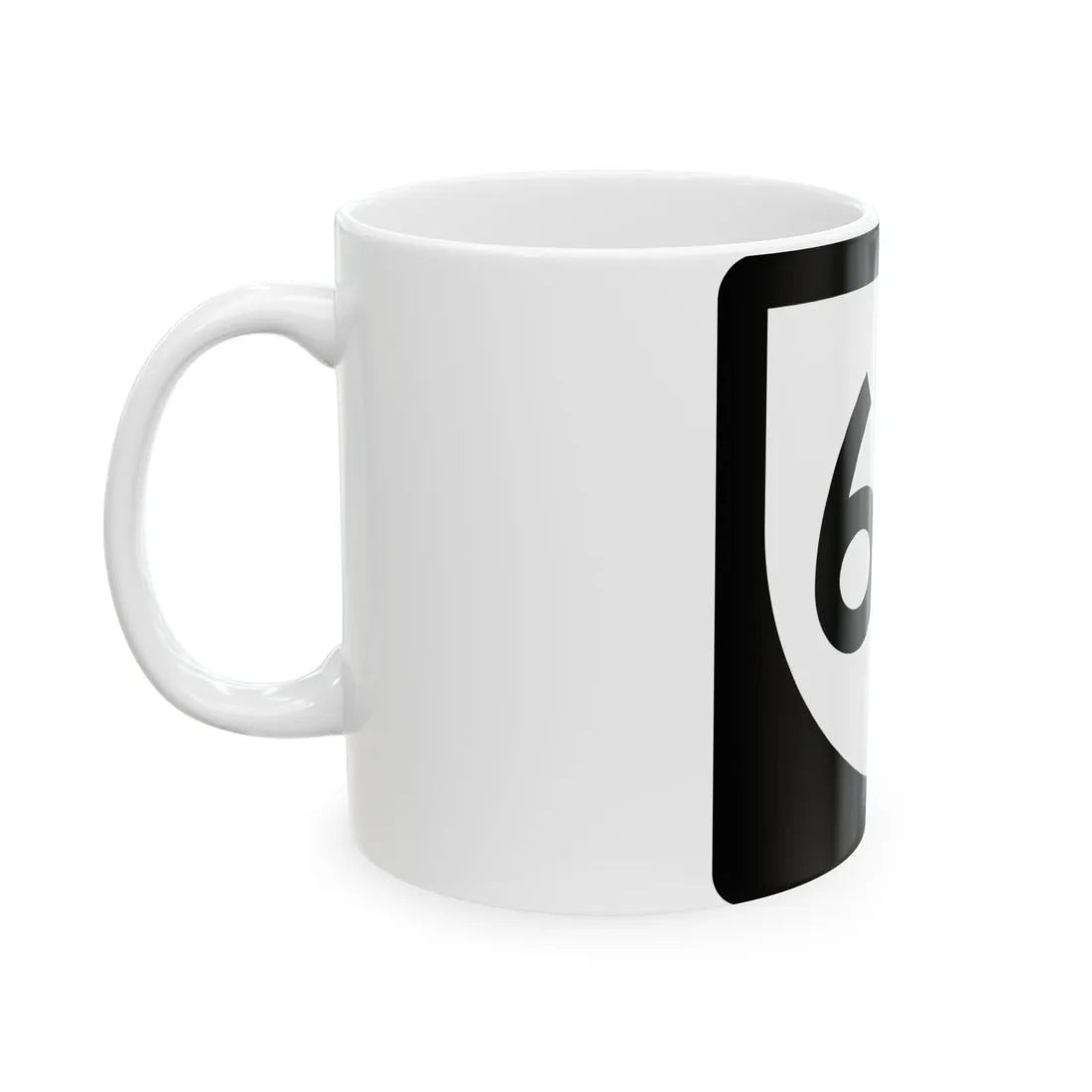 PR urban primary 67 (Puerto Rico) (Road Sign) White Coffee Mug - Go Mug Yourself