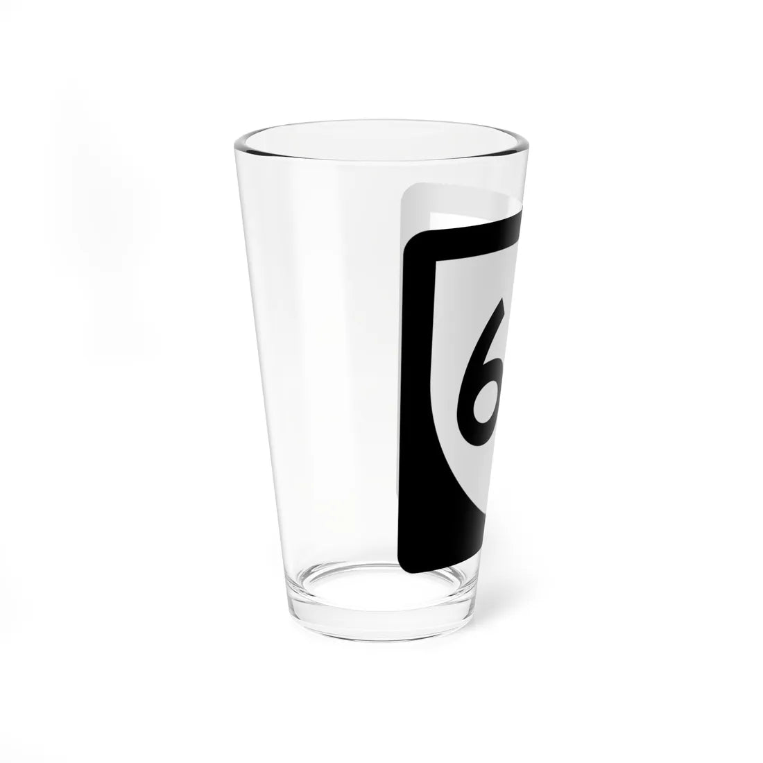 PR urban primary 68 (Puerto Rico) (Road Sign) Pint Glass 16oz - Go Mug Yourself